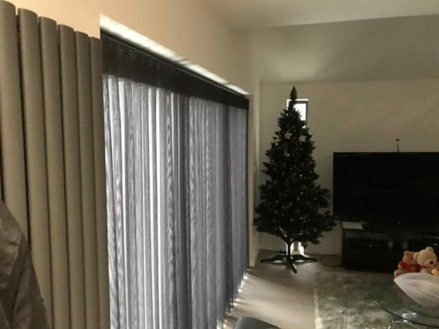 Allusion Blind for Patio Door