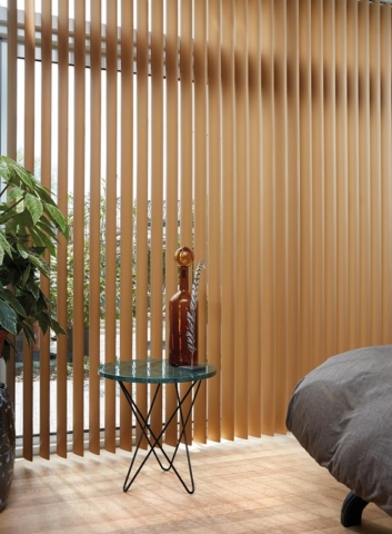 Beige Vertical Blinds